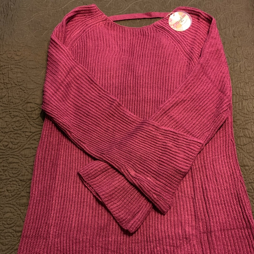 Hayden Los Angeles 2XL Peek A Boo Sweater